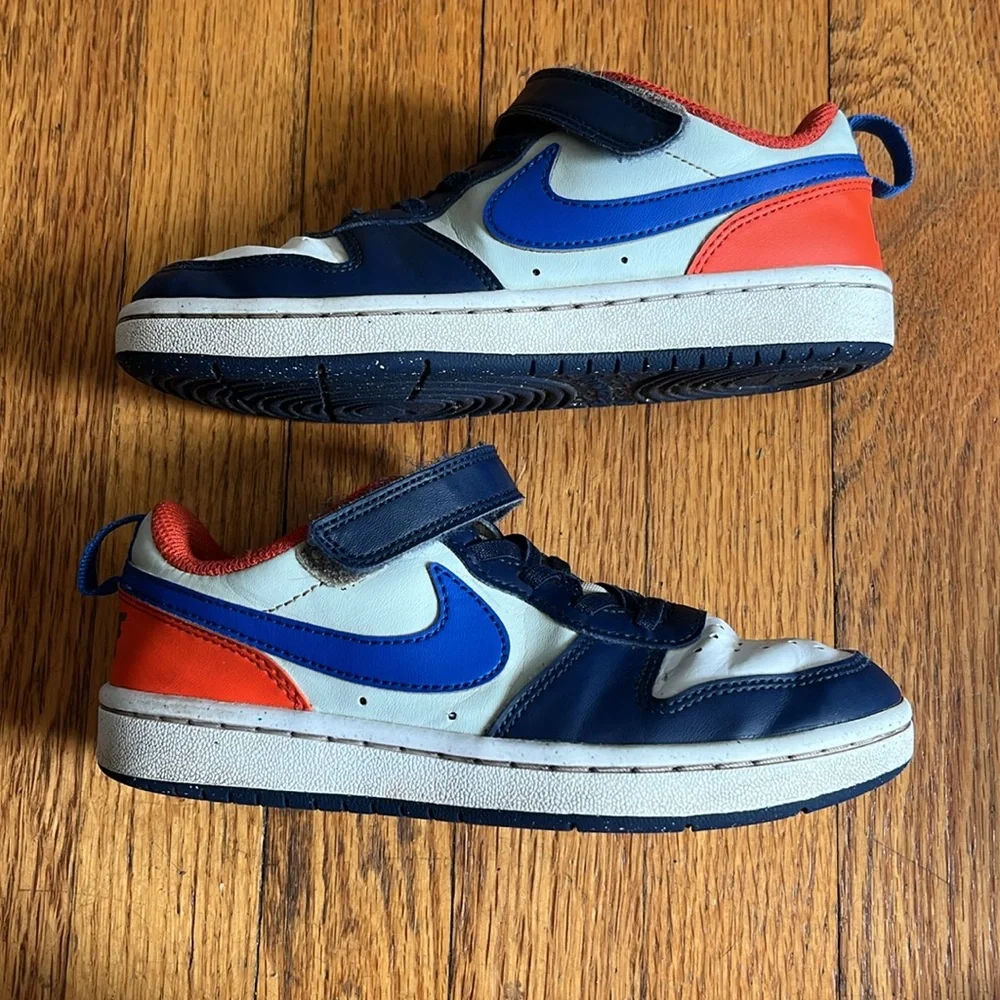 Nike Court Borough Low Recraft PS Midnight Navy kids sneakers DV5457-401 used